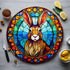 Harry Hare Circular Glass Suncatcher Worktop Saver